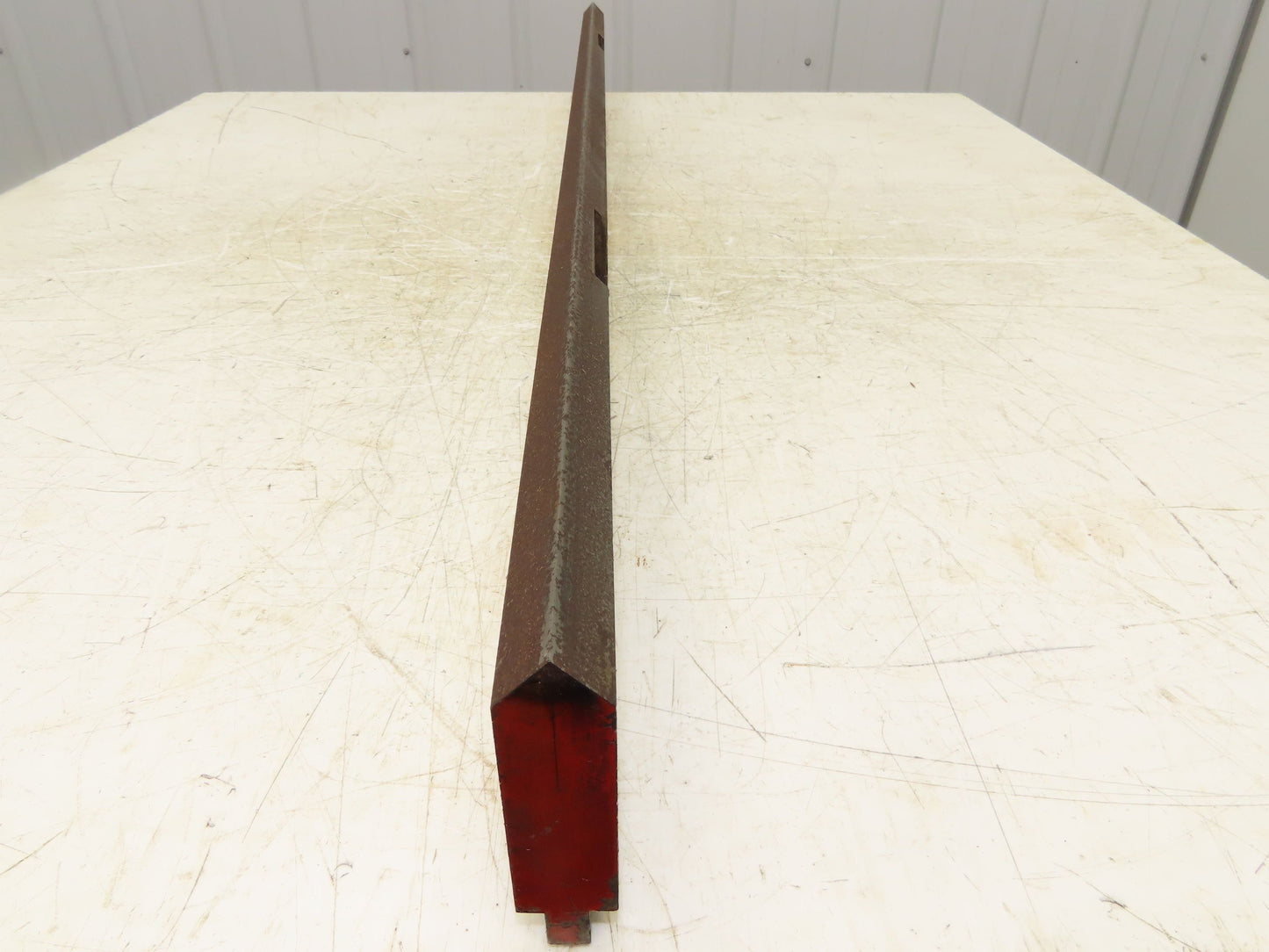 Press Brake Punch Die 49-1/16" Long 90° V 1-3/32" W 3-11/16" H 1/2" Tang