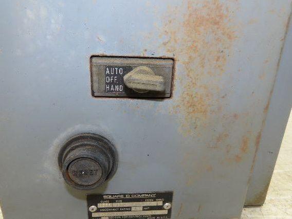 Square D SBG11 8538 Combination Motor Starter 5Hp 30A 480V 3PH Size 0 Non-Fused