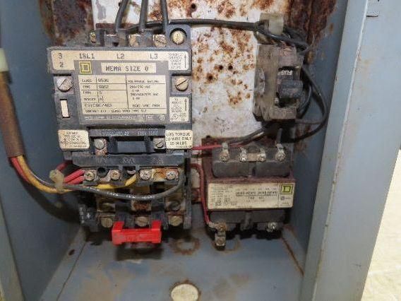 Square D SBG11 8538 Combination Motor Starter 5Hp 30A 480V 3PH Size 0 Non-Fused