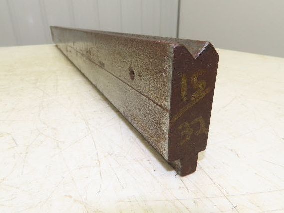 Press Brake Die 41" Long 90° Offset Z Bend 9/16" W 1/4" D 2-13/16" H