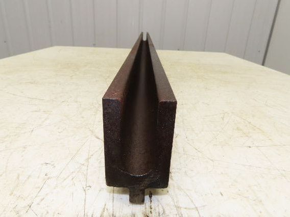 Press Brake Die 61" Long 1" U 2" W 2-1/2" D 3" H 1/2" Tang