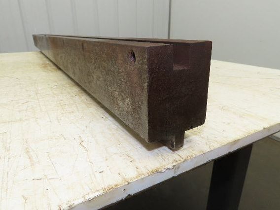 Press Brake Die Extension 60-1/2" Long 3" Rise 2-1/2" Wide 1/2" Tang