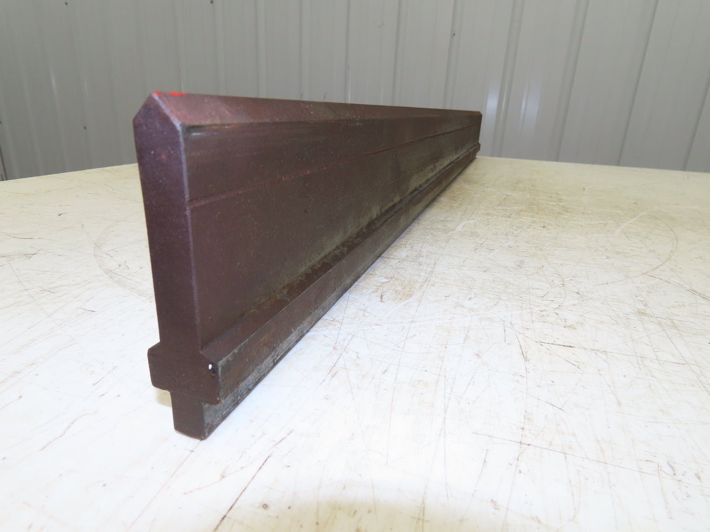 Press Brake Punch Die 44" Long 90° V 5/8" W 3-3/4" H 1/2" Tang