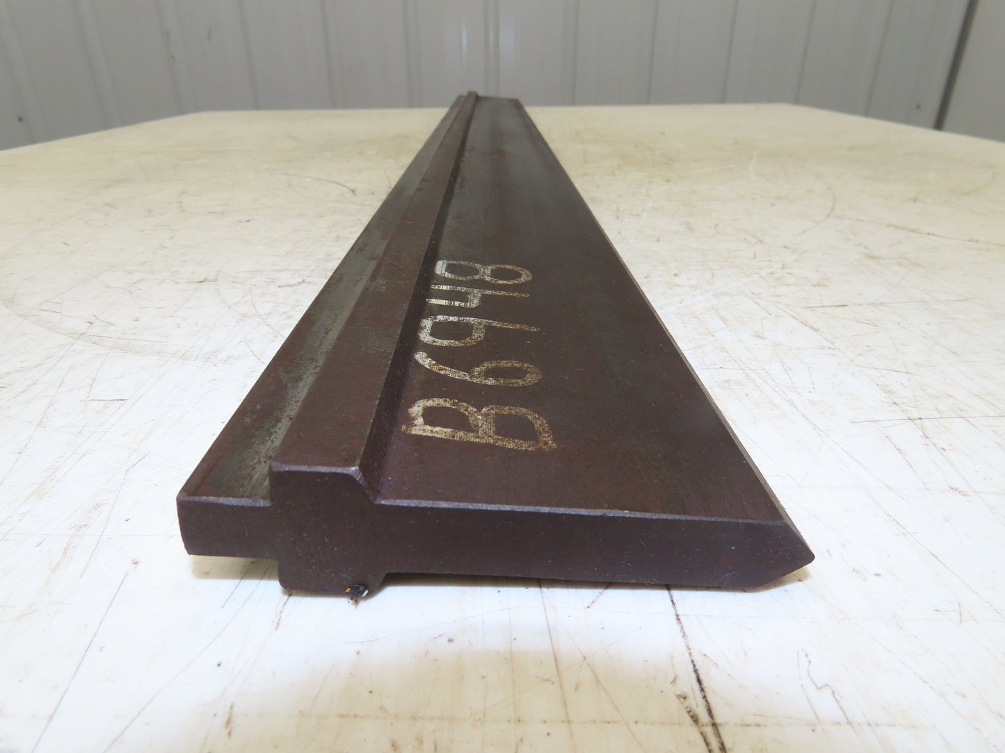 Press Brake Punch Die 44" Long 90° V 5/8" W 3-3/4" H 1/2" Tang