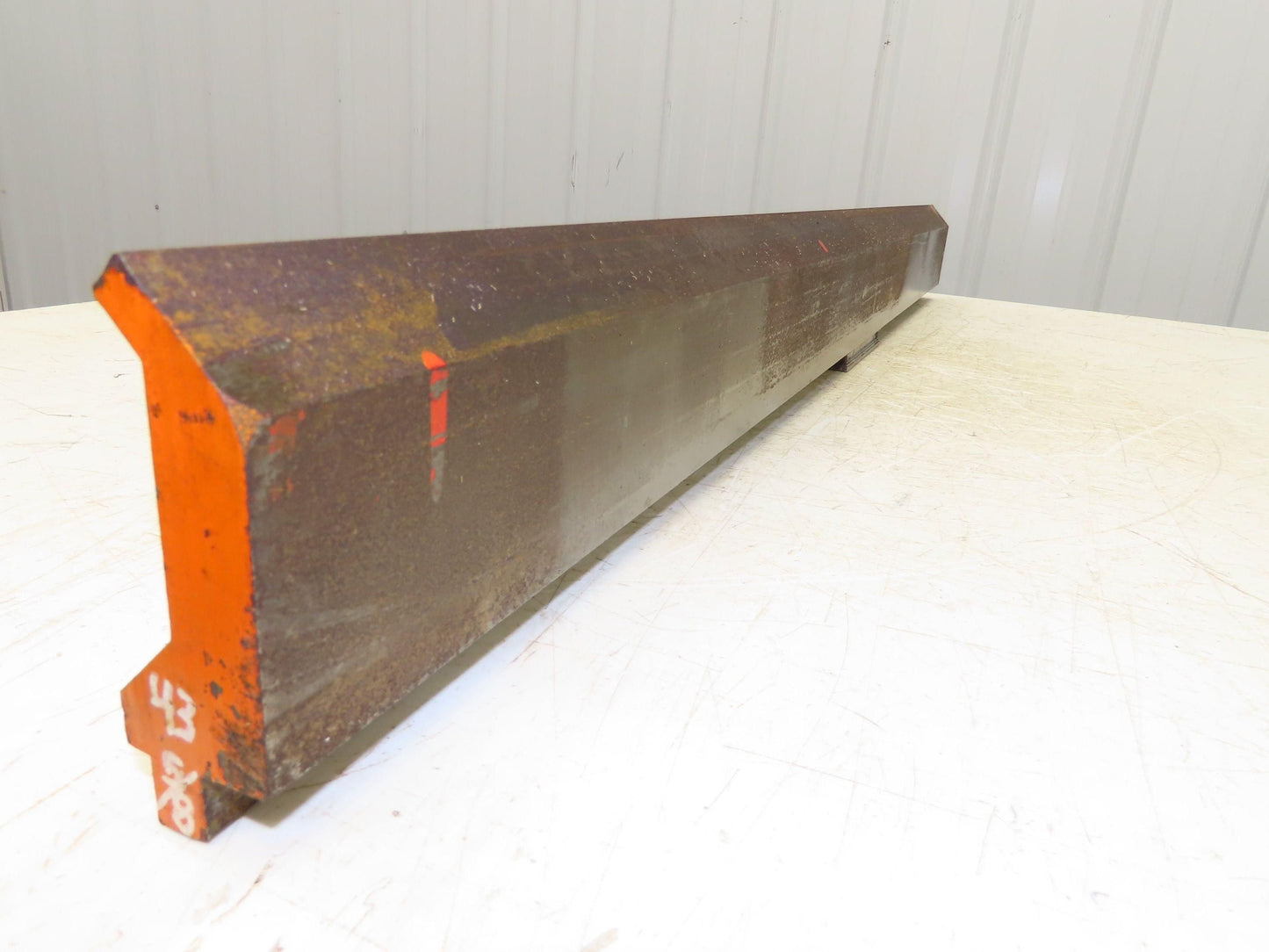Press Brake Gooseneck Punch Die 43-11/16" Long 90° V 3/8" Finger 3-3/4" H