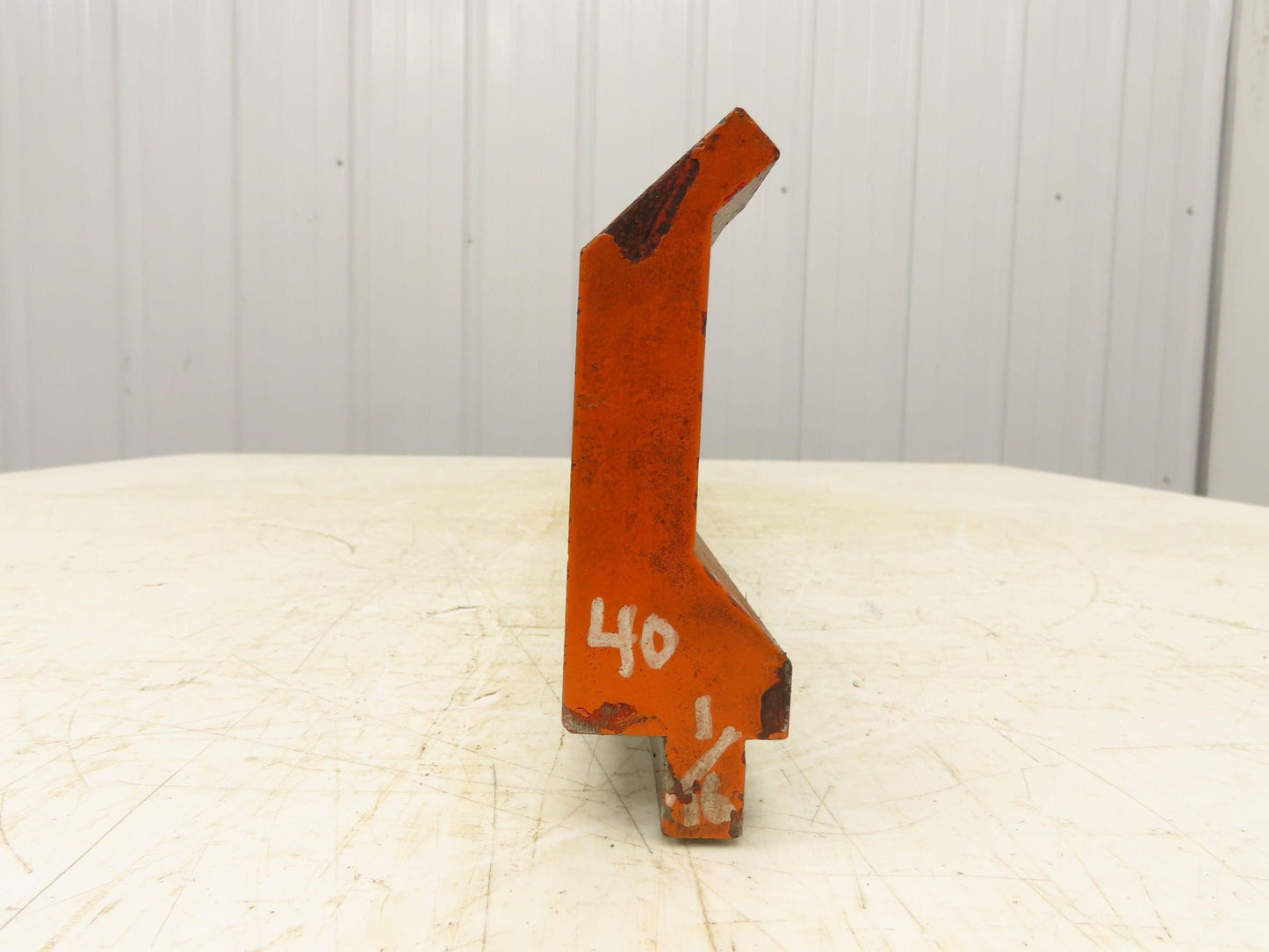 Press Brake Gooseneck Punch Die 40-1/16" Long 90° V 3/8" Finger 3-3/4" H
