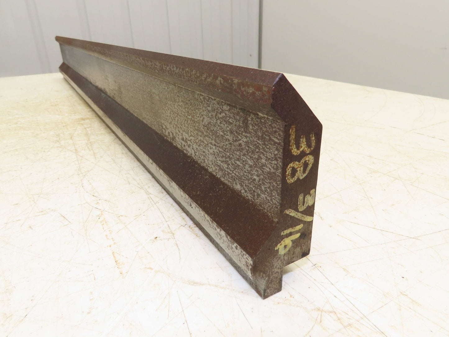 Press Brake Gooseneck Punch Die 38-3/16" Long 90° V 1/2" Finger 3-7/8" H