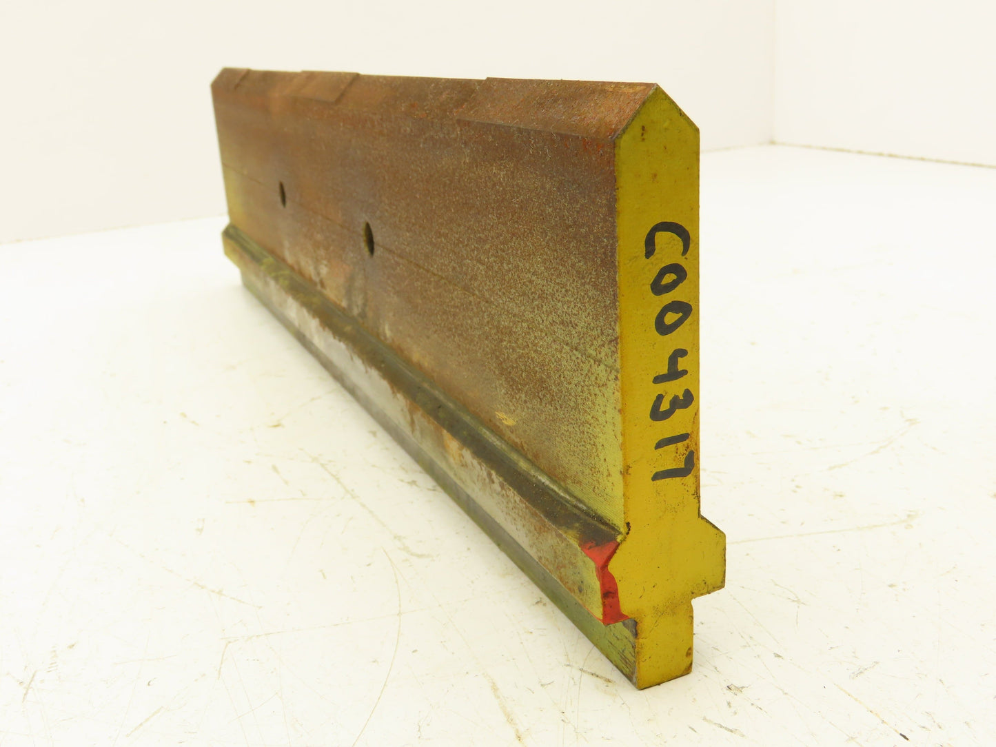 Press Brake Punch Die 15-7/8" Long 90° V 5/8" W 3-3/4" H 1/2" Tang