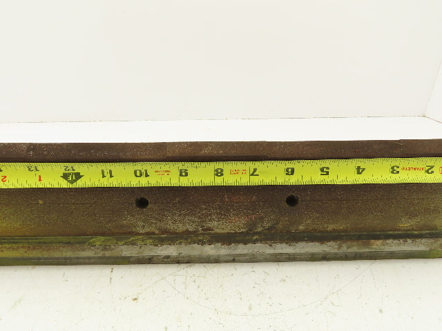 Press Brake Punch Die 15-7/8" Long 90° V 5/8" W 3-3/4" H 1/2" Tang