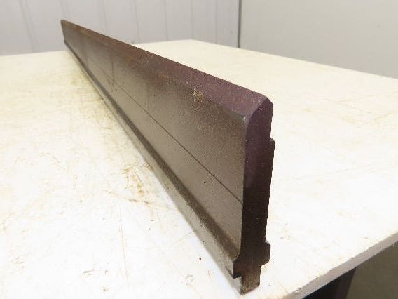 Press Brake Punch Die 51-1/16" Long 90° V 1/2" W 3-3/4" H 1/2" Tang
