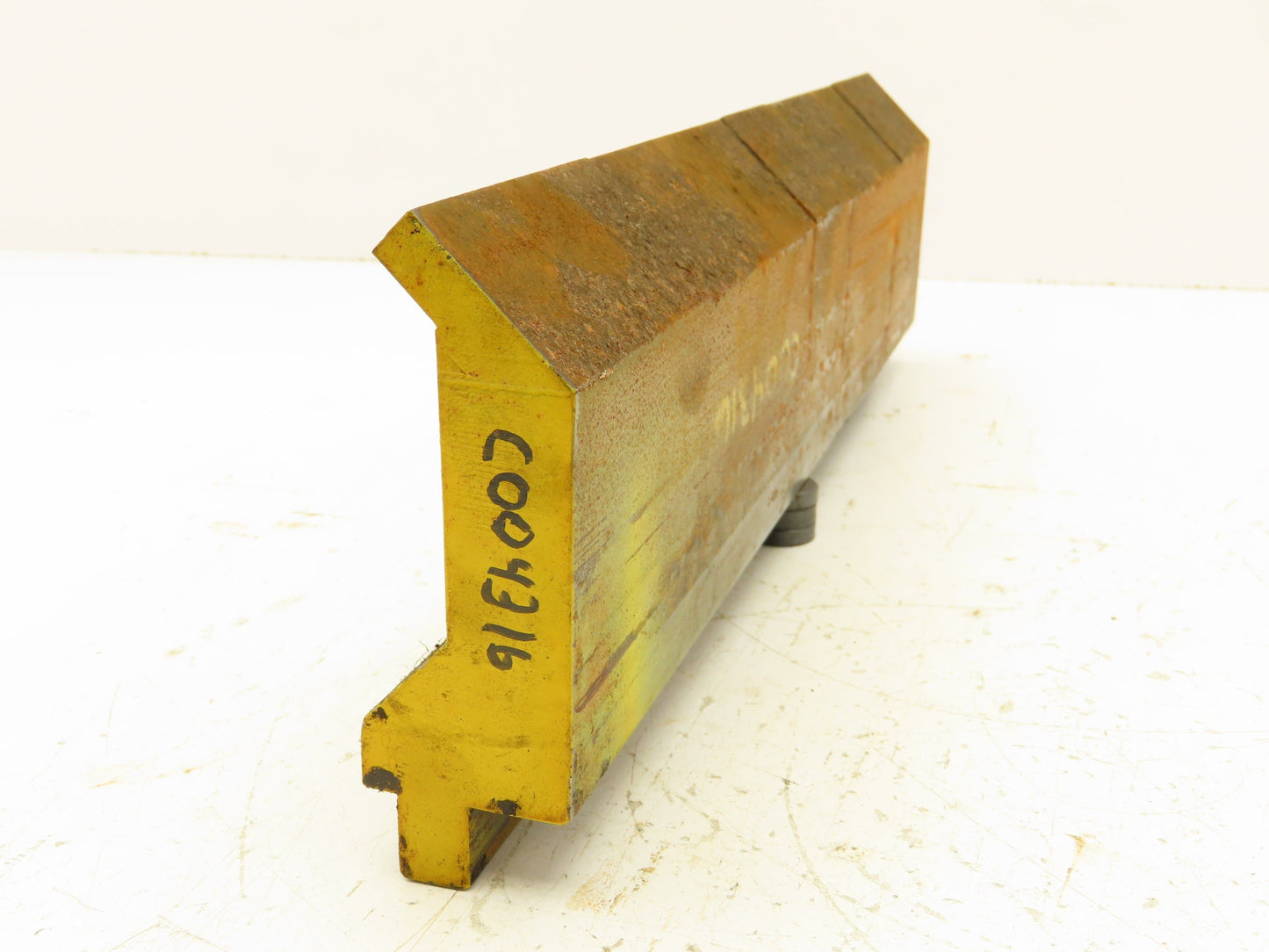 Press Brake Gooseneck Punch Die 15-5/16" Long 90° V 3/8" Finger 3-3/4" H