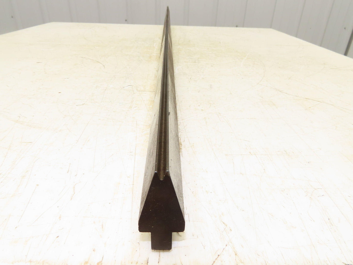 Press Brake Die 72-9/16" Long 30° V 1/8" W 3/16" D 1-3/4" H 1/2" Tang