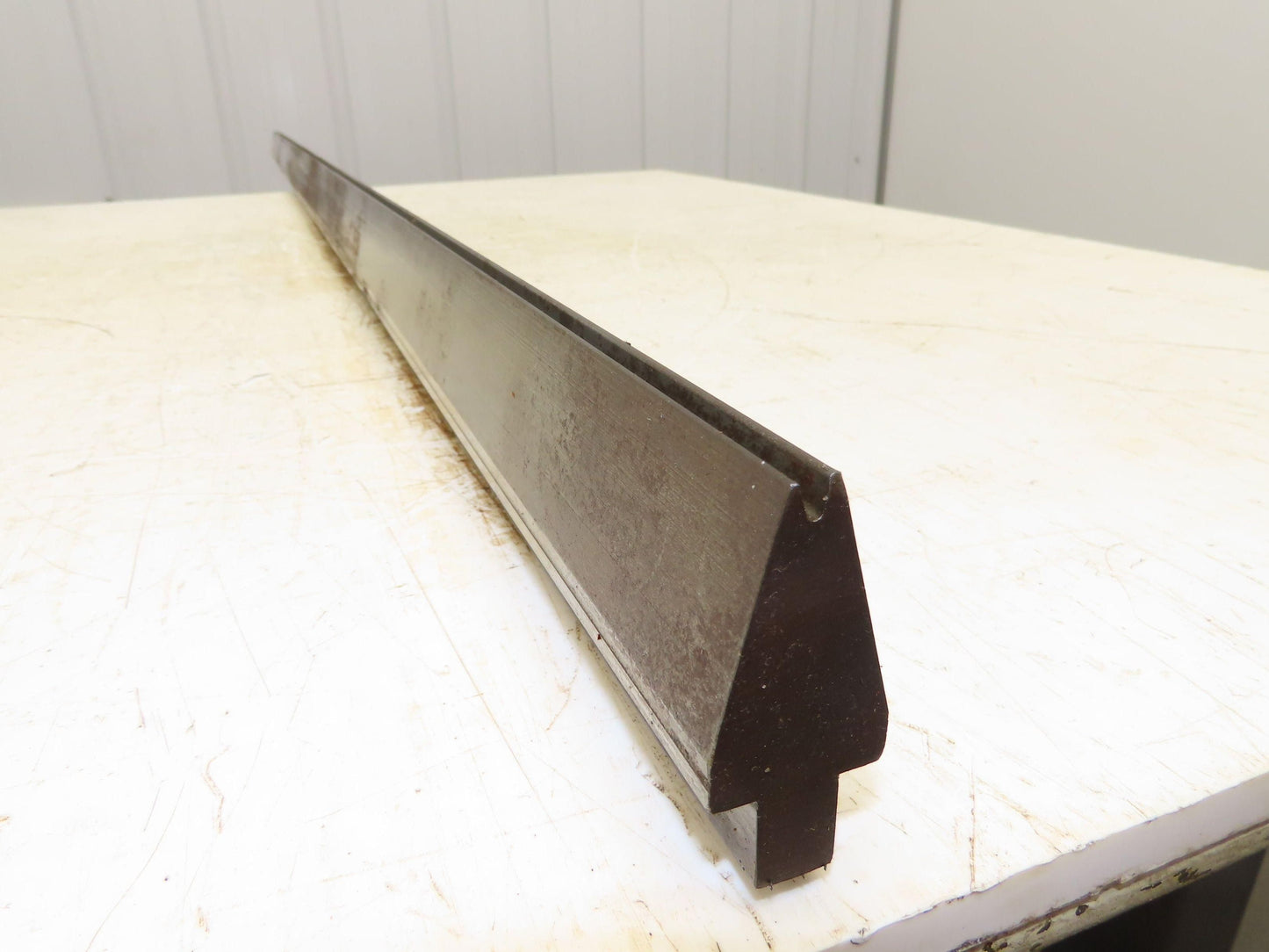 Press Brake Die 72-9/16" Long 30° V 1/8" W 3/16" D 1-3/4" H 1/2" Tang