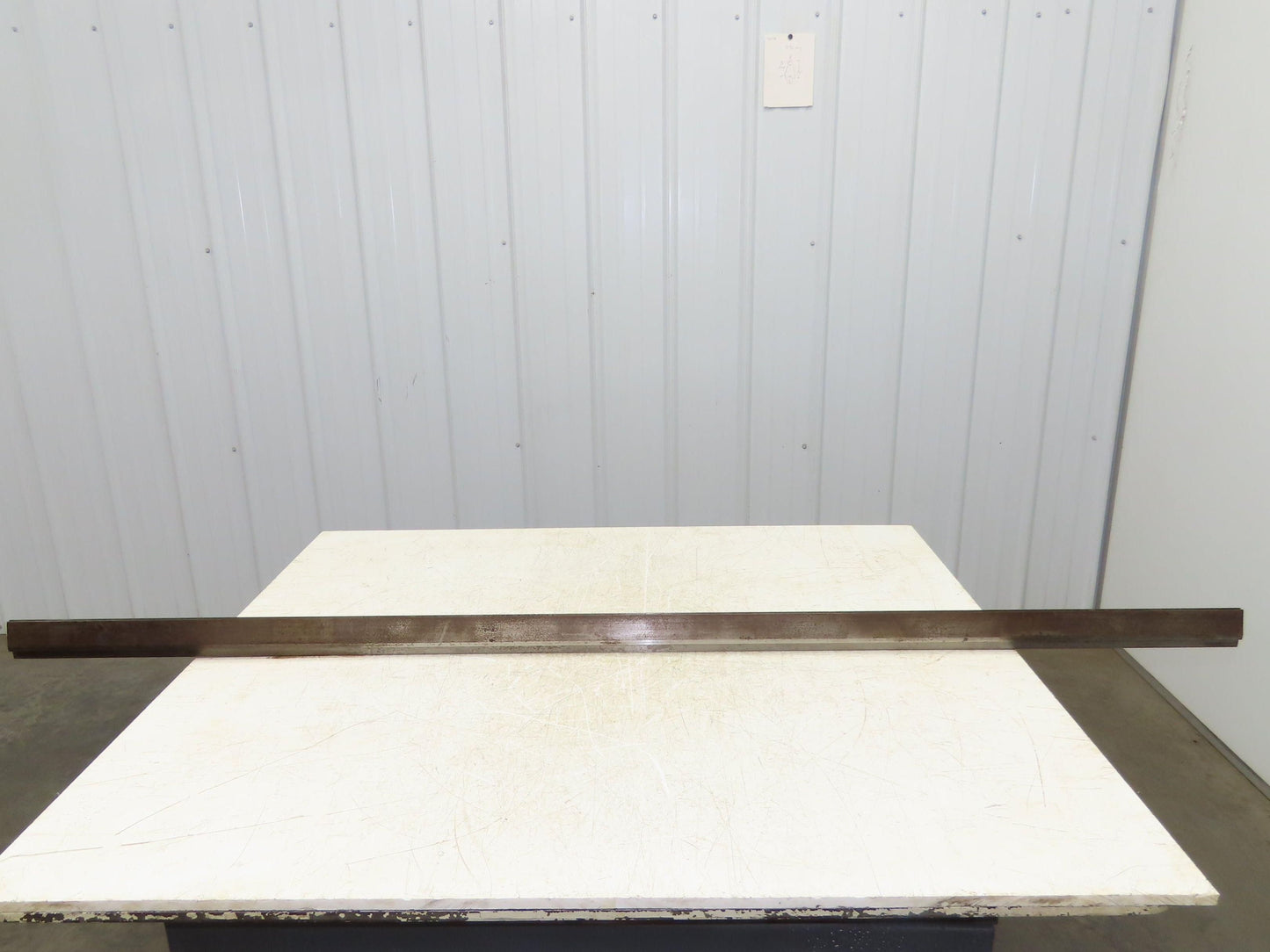 Press Brake Die 72-9/16" Long 30° V 1/8" W 3/16" D 1-3/4" H 1/2" Tang