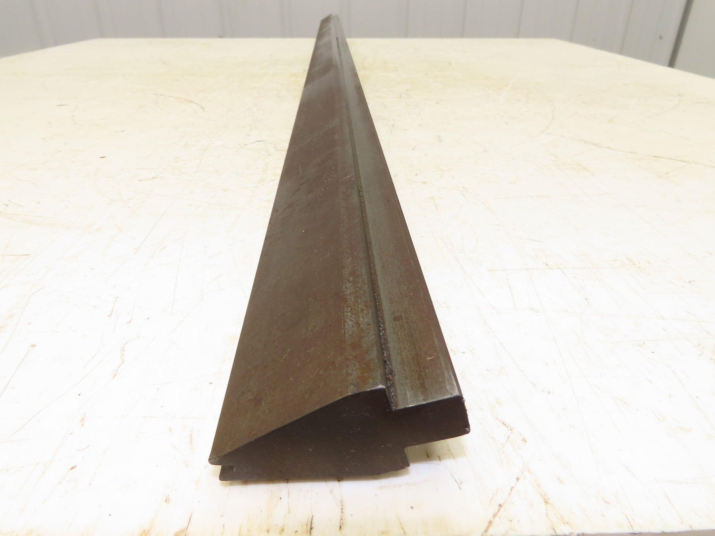 Press Brake Die 72-9/16" Long 30° V 1/8" W 3/16" D 1-3/4" H 1/2" Tang