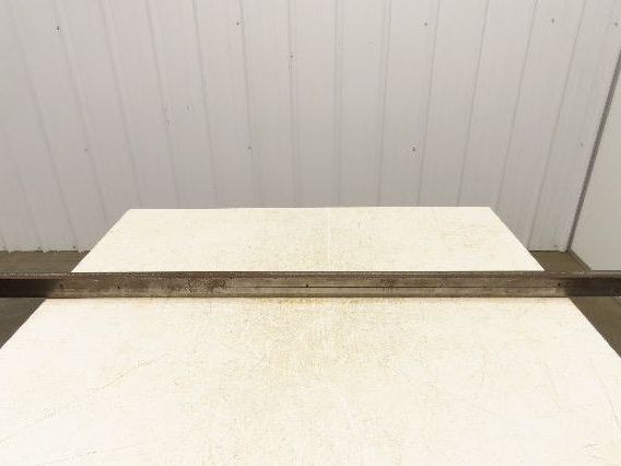 Press Brake Die 61-1/2" Long 90° V 1/4" W 1/8" D 1-3/4" H 1/2" Tang