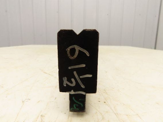 Press Brake Die 61-1/2" Long 90° V 1/4" W 1/8" D 1-3/4" H 1/2" Tang