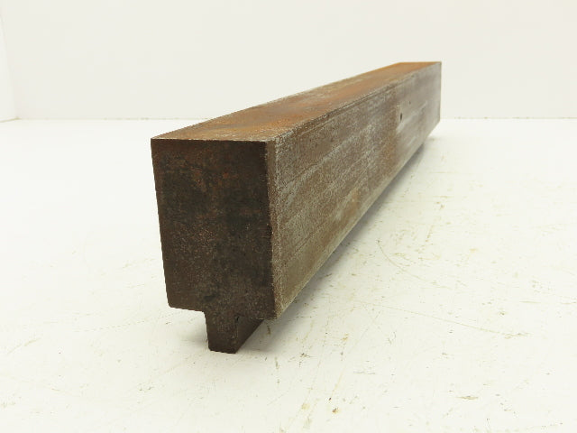 Press Brake Die Blank 20-1/4" Long 1-13/16" Wide 2-5/8" High 1/2" Tang