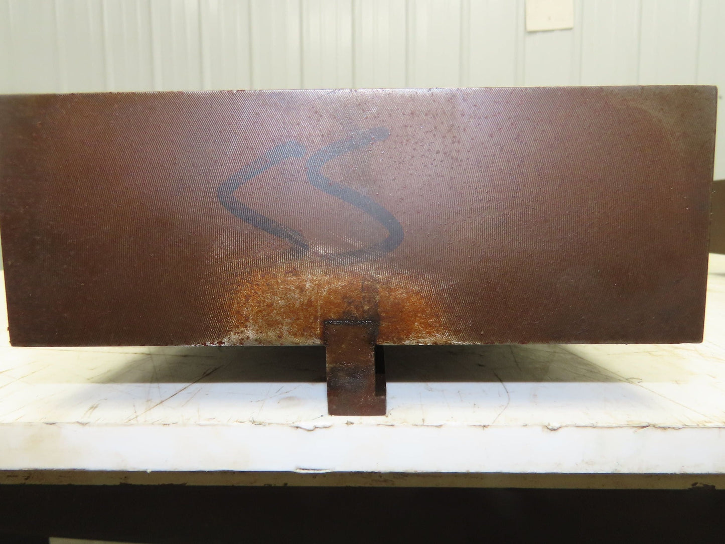 Press Brake Die Blank Set 13-1/2" Long 7" Wide 2-1/2" High 1/2" Safety Tang