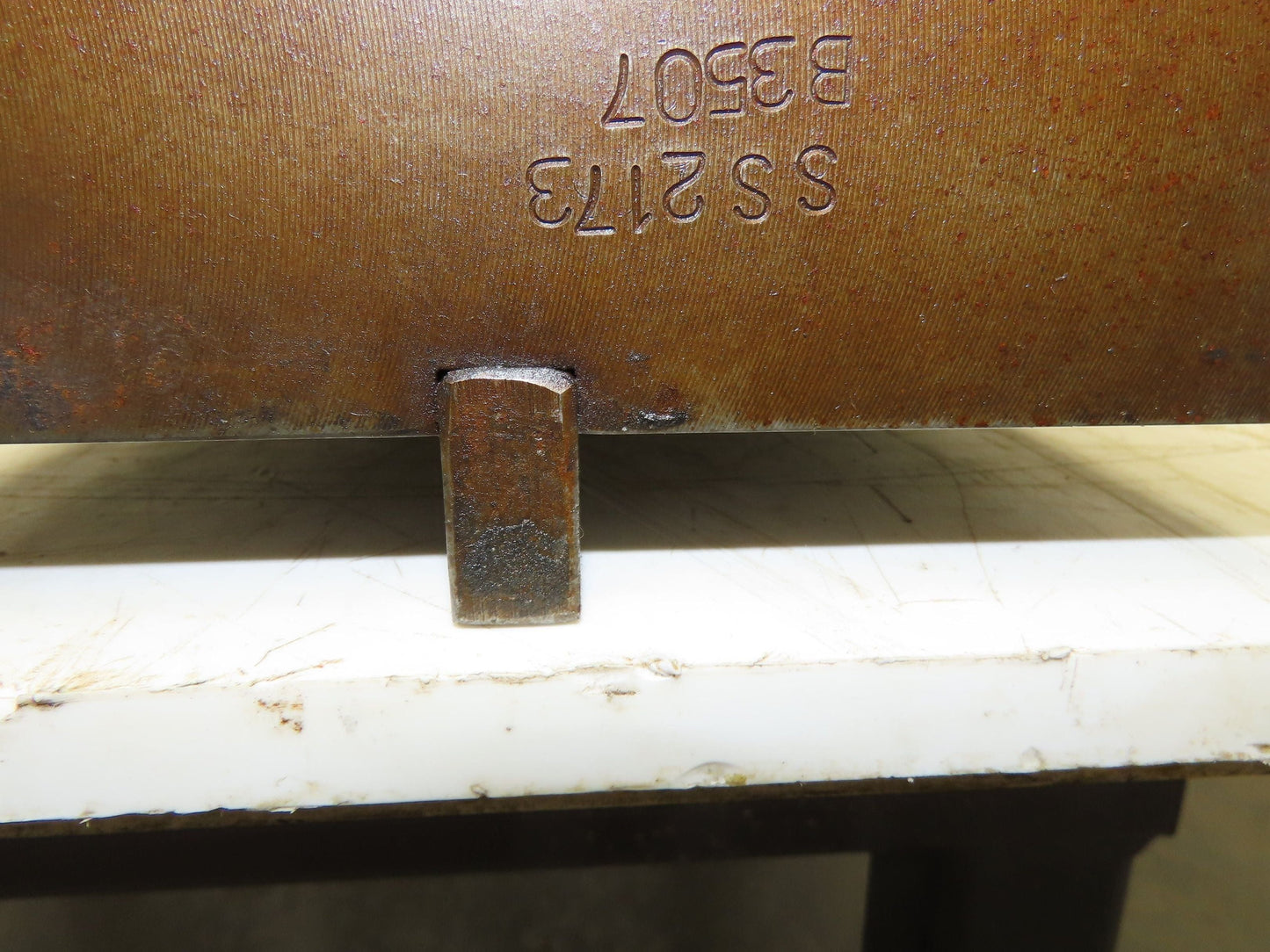 Press Brake Die Blank Set 13-1/2" Long 7" Wide 2-1/2" High 1/2" Safety Tang