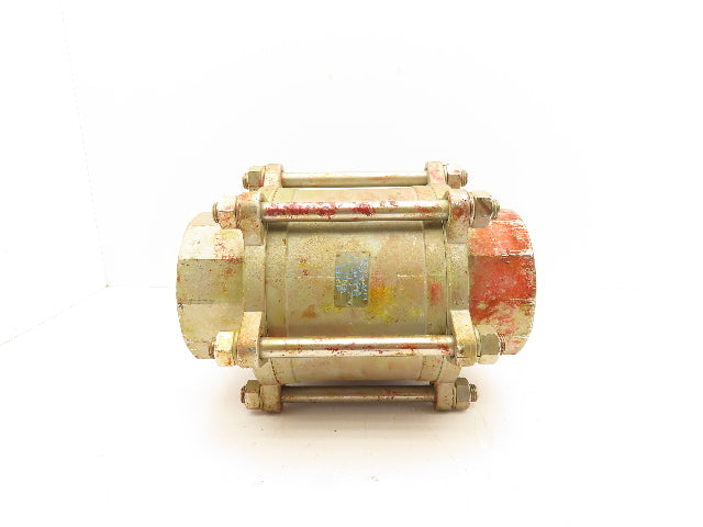 Sharpe CF8M Stainless Ball Valve 4" NPT Threaded Full Port 600psi Series 13