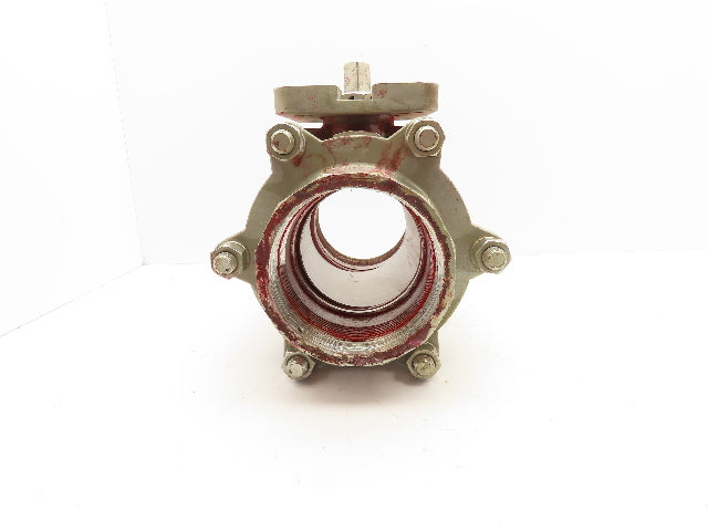 Sharpe CF8M Stainless Ball Valve 4" NPT Threaded Full Port 600psi Series 13