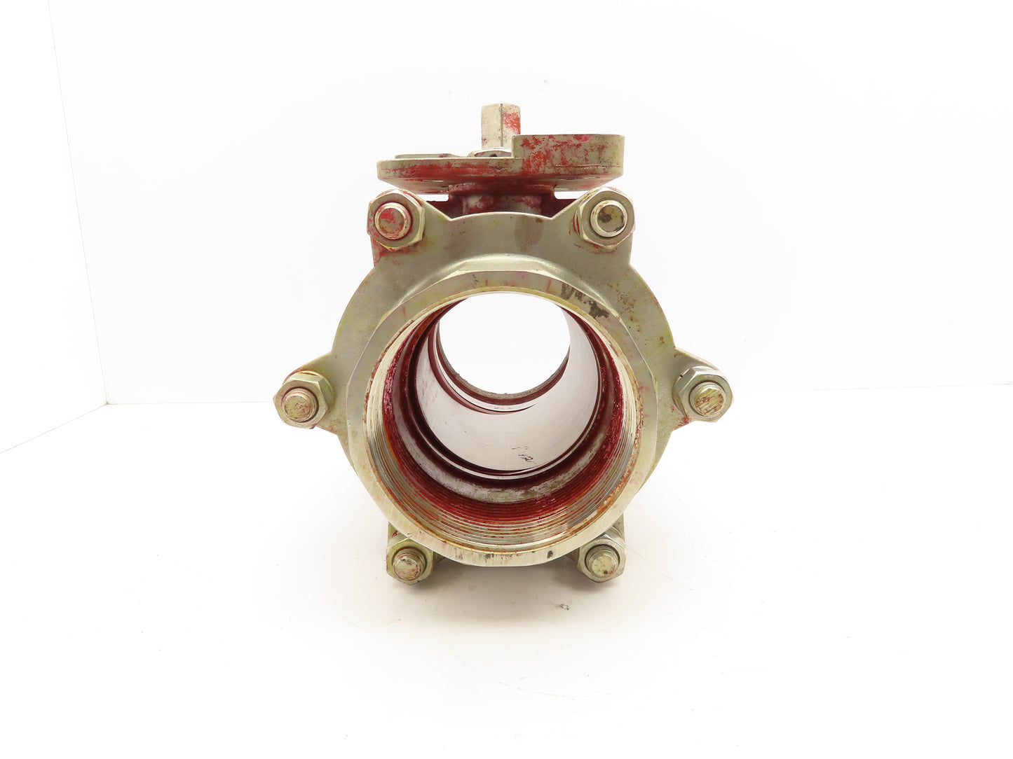 Sharpe CF8M Stainless Ball Valve 4" NPT Threaded Full Port 600psi Series 13