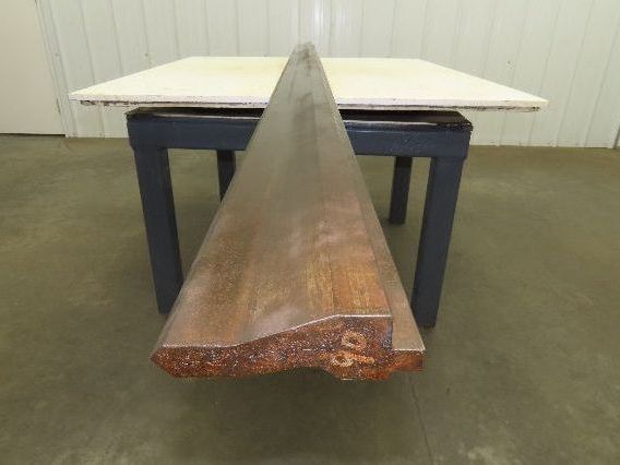 Press Brake Gooseneck Punch Die 120-1/2" Long 90° V 3/4" Finger 4-3/8" H