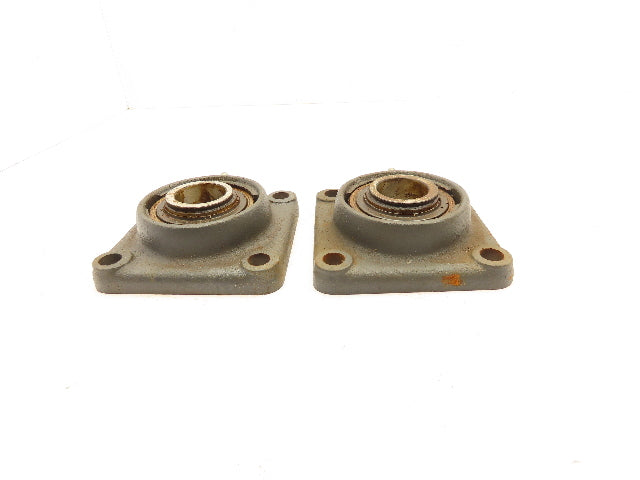 Fafnir RCJ 1-5/16 Flange Mount Ball Bearing 1-5/16" Bore 4-Bolt Lot of 2