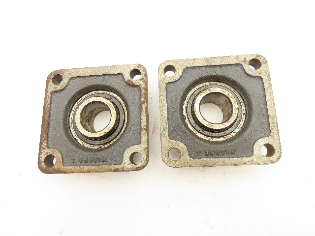Fafnir RCJ 1-5/16 Flange Mount Ball Bearing 1-5/16" Bore 4-Bolt Lot of 2
