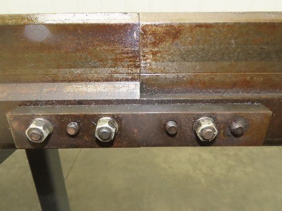 Press Brake Punch Die 121-3/4" Long 90° V 5/8" W 4-1/4" H 1/2" Tang