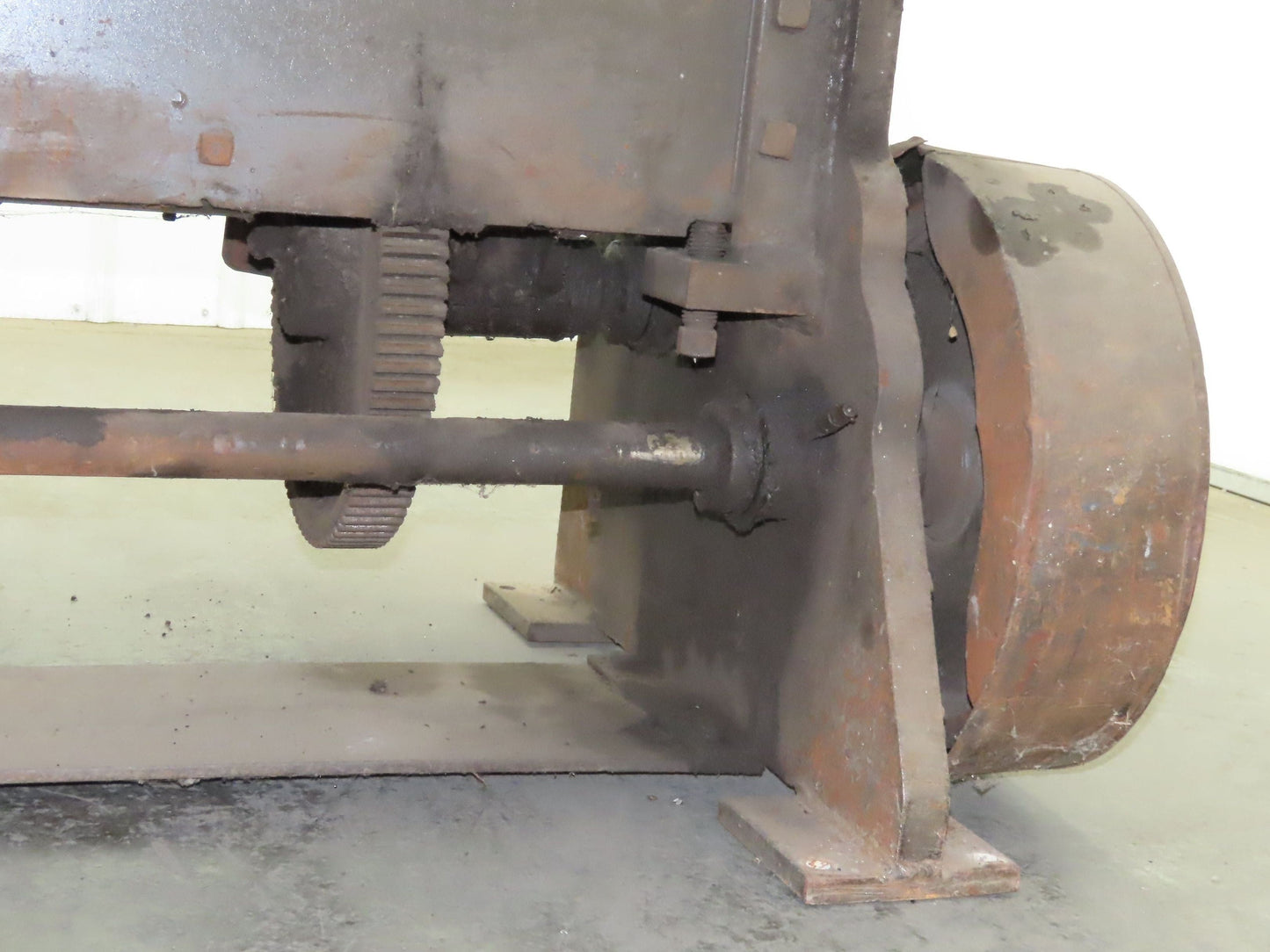 184 Chicago Steel Bending Brake 8' Mechanical Power Apron Leaf Sheet Metal 3Ph