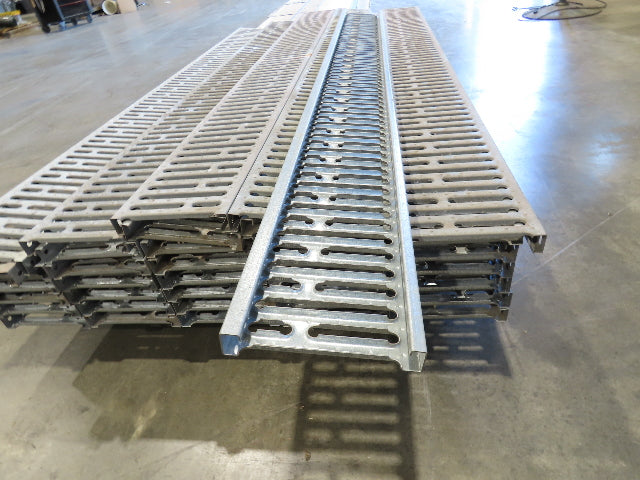 Interlake 9"x 8' Galvanized Steel Pallet Racking Deck 96"D Rack Lot of 40pcs