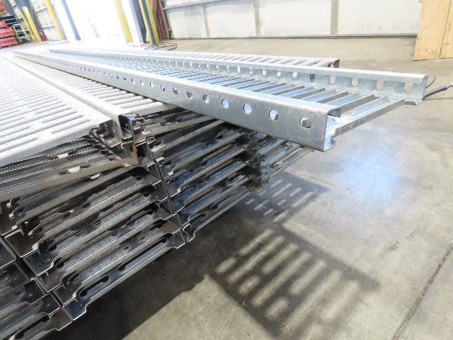 Interlake 9"x 8' Galvanized Steel Pallet Racking Deck 96"D Rack Lot of 40pcs