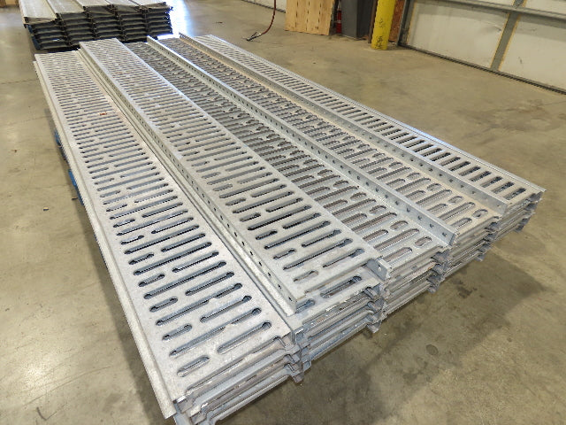 Interlake 9"x 8' Galvanized Steel Pallet Racking Deck 96"D Rack Lot of 40pcs