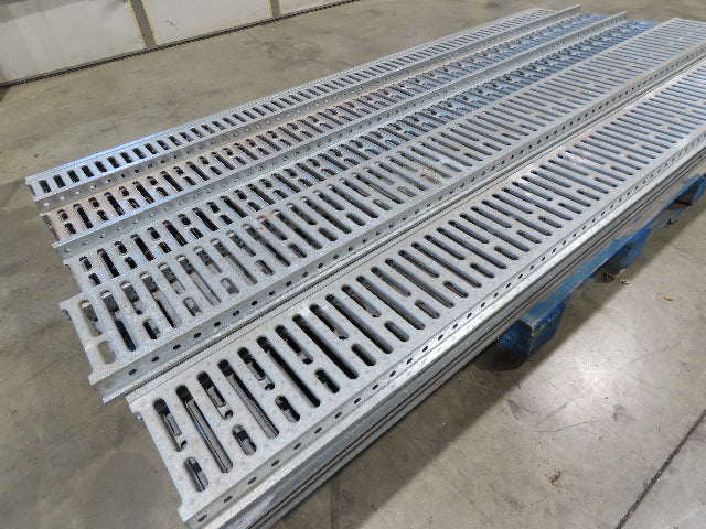 Interlake 9"x 8' Galvanized Steel Pallet Racking Deck 96"D Rack Lot of 40pcs
