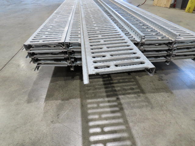 Interlake 9"x 8' Galvanized Steel Pallet Racking Deck 96"D Rack Lot of 40pcs