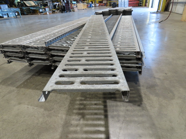Interlake 9"x 8' Galvanized Steel Pallet Racking Deck 96"D Rack Lot of 40pcs