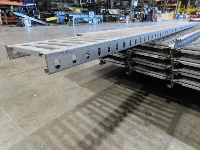 Interlake 9"x 8' Galvanized Steel Pallet Racking Deck 96"D Rack Lot of 40pcs