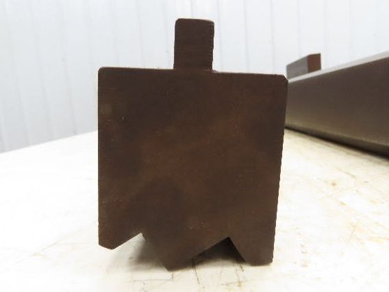 Press Brake Punch Die Set 36-1/2" Long 90° Offset Double Z Bend 1" and 11/16"