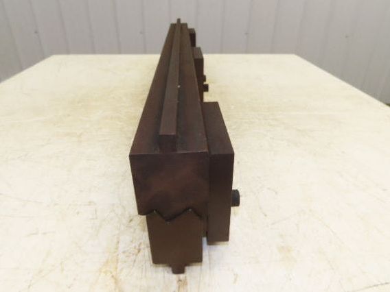 Press Brake Punch Die Set 36-1/2" Long 90° Offset Double Z Bend 1" and 11/16"
