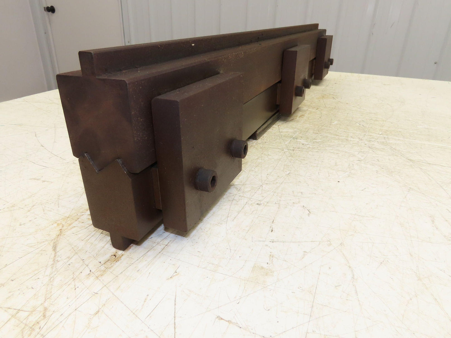 Press Brake Punch Die Set 36-1/2" Long 90° Offset Double Z Bend 1" and 11/16"