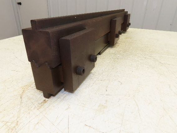 Press Brake Punch Die Set 36-1/2" Long 90° Offset Double Z Bend 1" and 11/16"