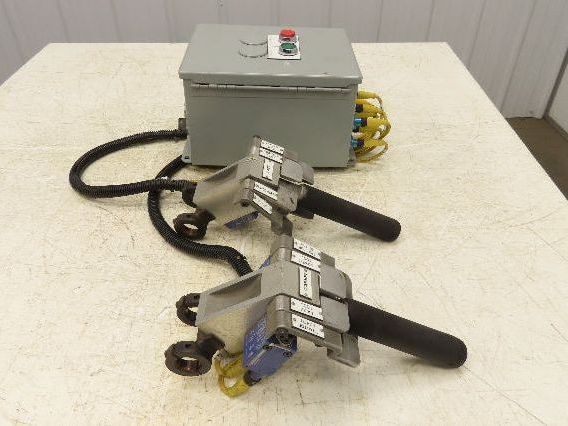 Air Hoist Tool Balancer 8-Button 2-Handle Pendant Control Panel Assembly