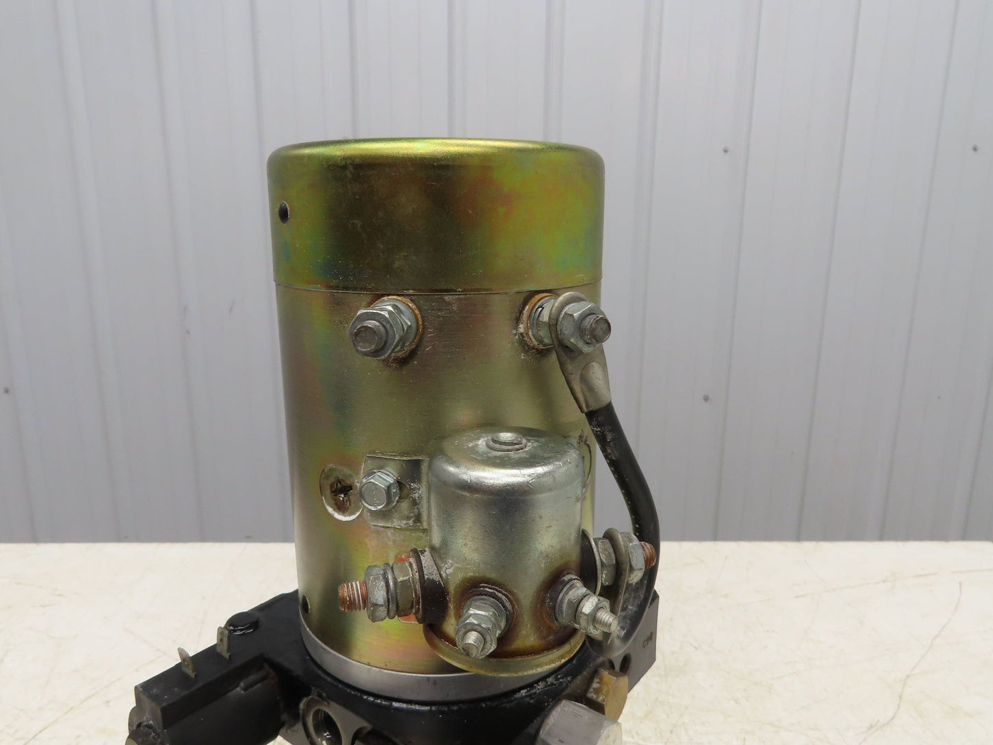 Fenner 1793-AC 24V DC Hydraulic Pump Motor Power Unit 1/2 Gal Steel Reservoir