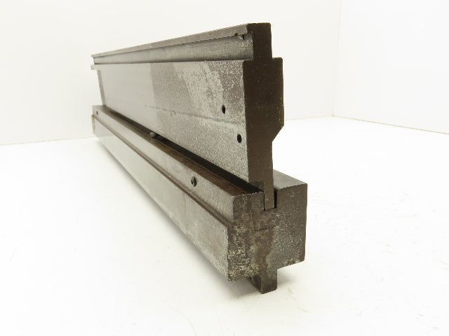 Press Brake U Bend Die Set 24" Long 3/8" Wide 1/2" Deep 1/2" Tang