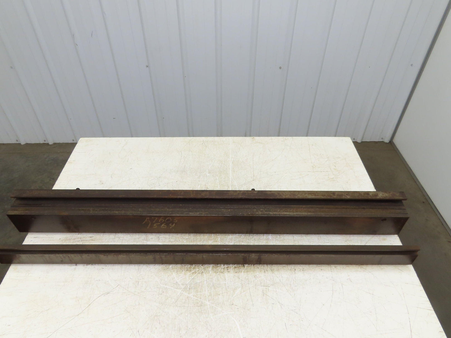 Press Brake U Bend Die 49" Long 1/2" Wide 1/2" Deep 1/2" Safety Tang