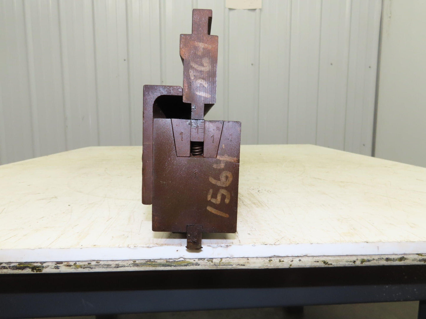 Press Brake U Bend Die 49" Long 1/2" Wide 1/2" Deep 1/2" Safety Tang