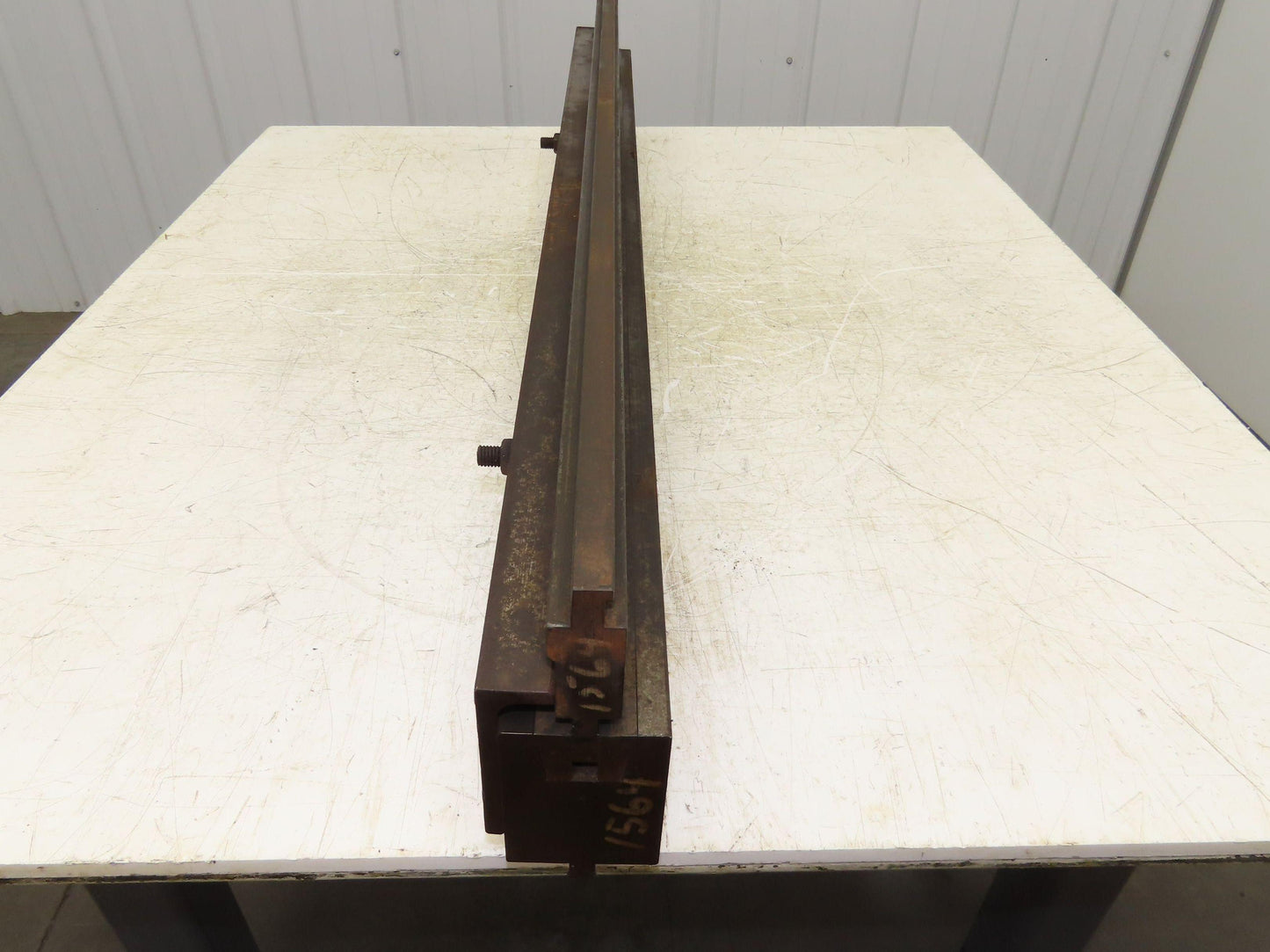 Press Brake U Bend Die 49" Long 1/2" Wide 1/2" Deep 1/2" Safety Tang