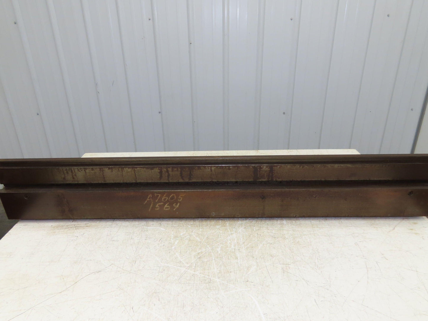Press Brake U Bend Die 49" Long 1/2" Wide 1/2" Deep 1/2" Safety Tang